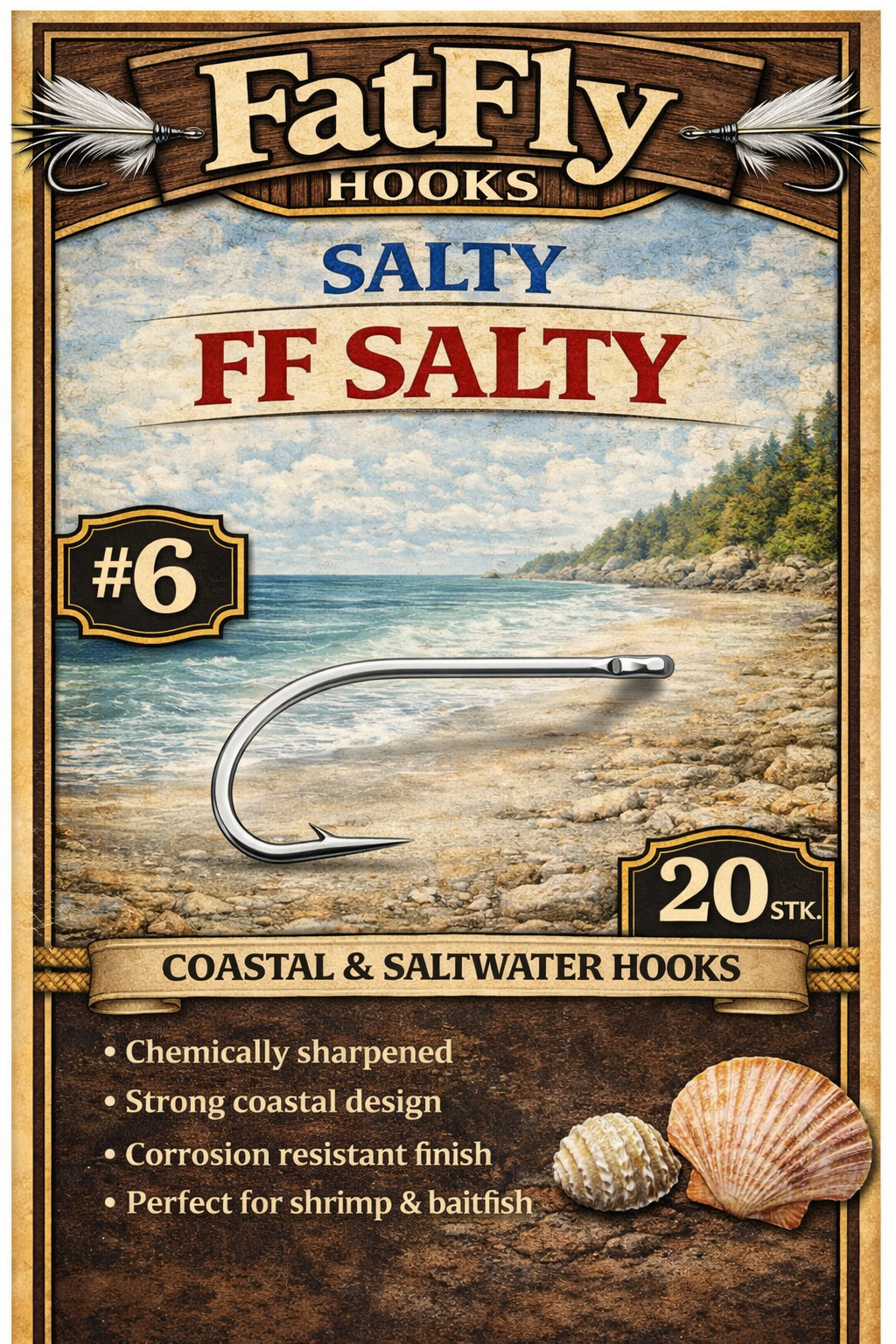FatFly Hooks – Salty