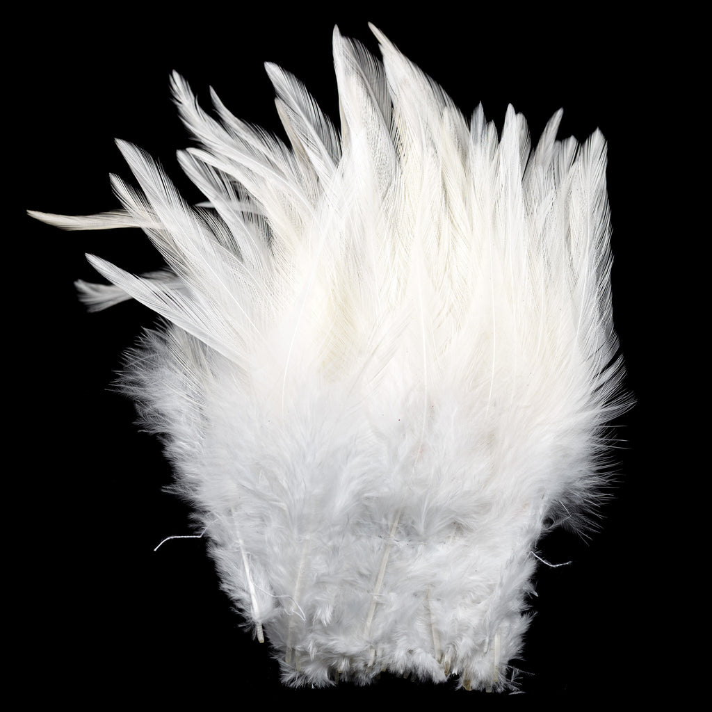 Fly-Dressing Strung Saddle Hackle